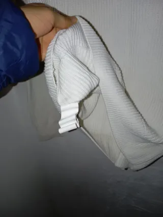 Camiseta Zara Blanca Talla S