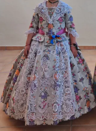 Traje Fallera Niña 6-8 años