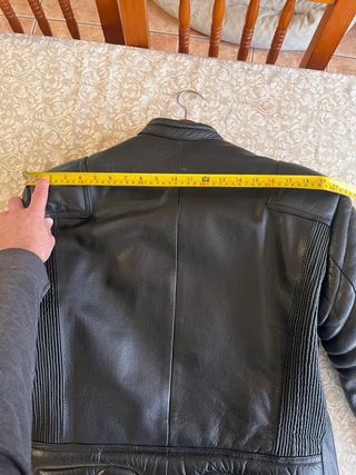 Cazadora Piel Moto Negra. Nuevo sin etiquetas.