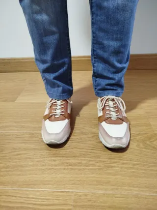 Zapatos Natura chica cordón/cremallera