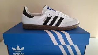 Adidas Samba Clásicas Blancas y Negras