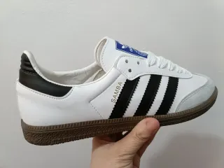 Adidas Samba Clásicas Blancas y Negras