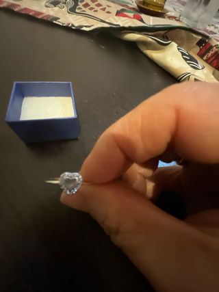 Anillo Corazón Pandora Plata Ley San Valentín