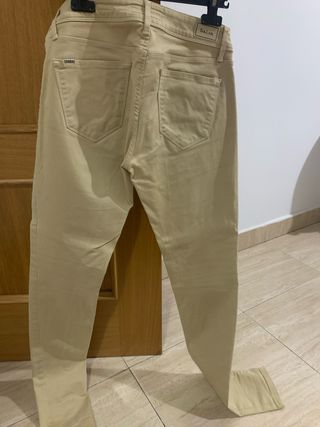 Pantalones Salsa Skinny Beige