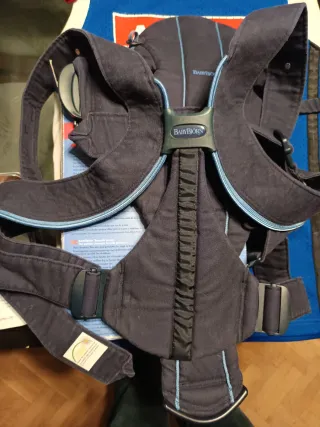 Mochila Portabebés Babybjörn Active Azul