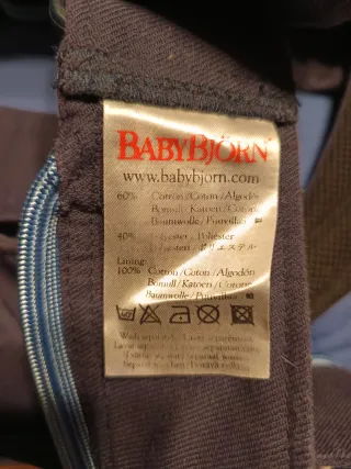 Mochila Portabebés Babybjörn Active Azul