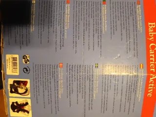 Mochila Portabebés Babybjörn Active Azul