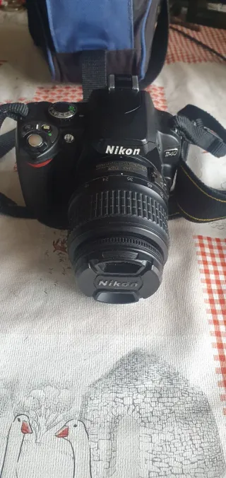 Cámara Digital Nikon D40 Negra
