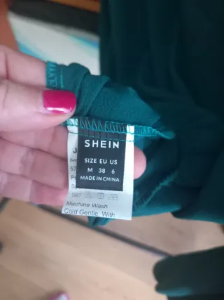 Lote 2 camisas camisa SHEIN Talla L Camisa verde M