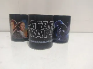 Lote 3 Tazas Star Wars Lucas Films