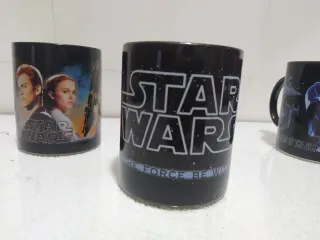 Lote 3 Tazas Star Wars Lucas Films