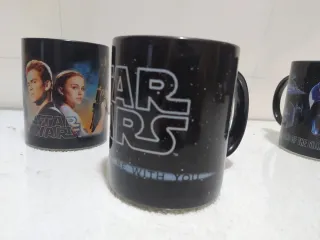 Lote 3 Tazas Star Wars Lucas Films