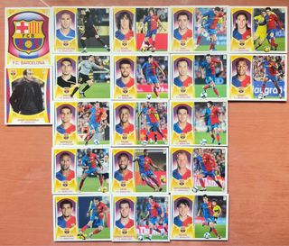 19 Cromos FC Barcelona LIGA ESTE 09-10