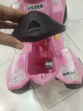 Quad Racy Feber Eléctrico Niña