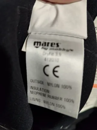 Traje neopreno semiseco Mares Talla L