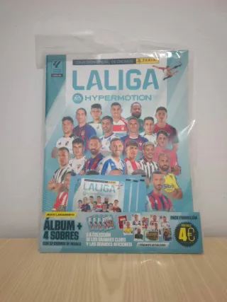 Álbum LaLiga Hypermotion + 4 Sobres