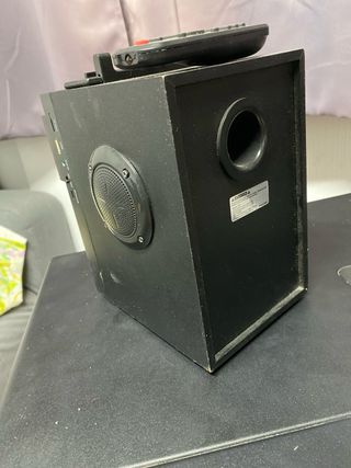 Altavoz Tomroad Negro con Radio