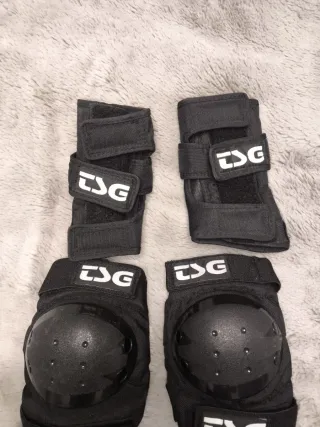 Protecciones TSG para skate