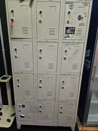 Taquillas metálicas vestuario