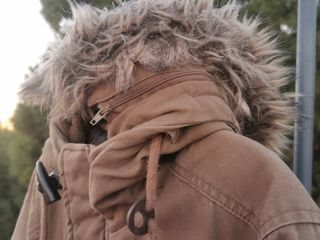 Parka marrón JVZ talla M