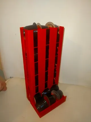 Porta capsule caffè Nespresso.