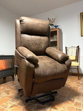 Sillón eléctrico reclinable y elevador ¡NUEVO!