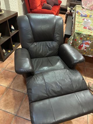 Sillón relax con masaje piel