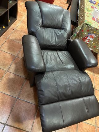 Sillón relax con masaje piel