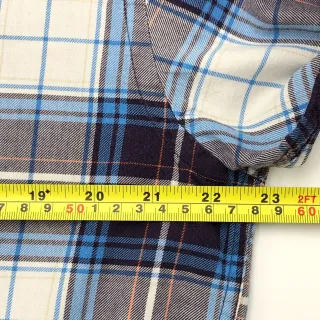 Camisa Tommy Hilfiger Cuadros Azul y Blanco