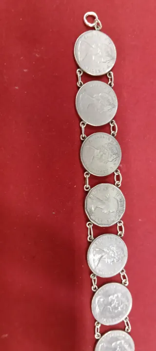 Bracciale Monete Canadesi Regina Elisabetta II