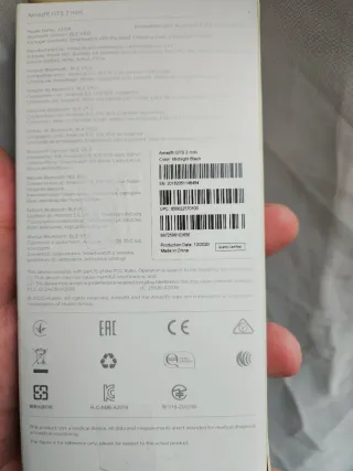 Amazfit GTS 2 Mini Negro