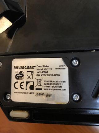 Máquina para hacer berlinas SilverCrest