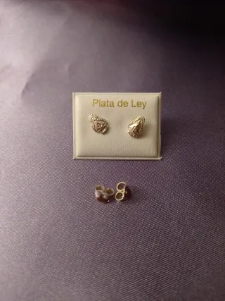Pendientes Plata Virgen Cabeza
