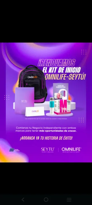 Oportunidad de negocio independiente con productos