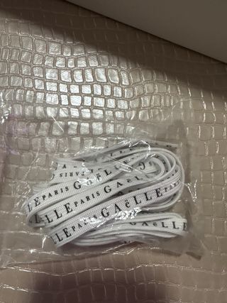 Scarpe Gaëlle Paris bianche usate 1 volta