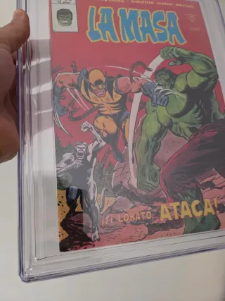 CGC 9.0 LA MASA 181 / 1979 / 1 APARICION LOBEZNO