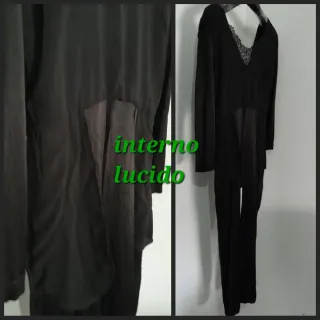 Tuta Jumpsuit Mango tg L nera