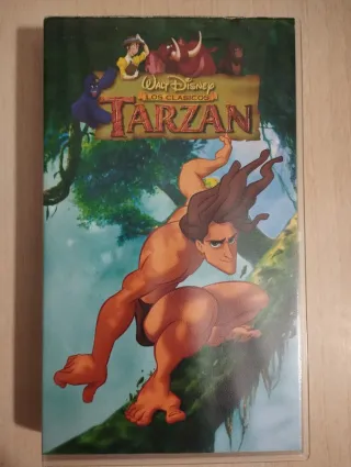 Cinta VHS Tarzán Disney Clásicos Español
