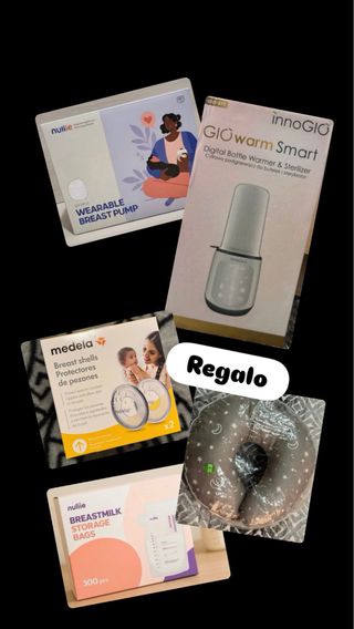 Pack Lactancia: Sacaleches, Bolsas y Calentador