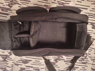 Borsa fotografica reporter con imbottitura.