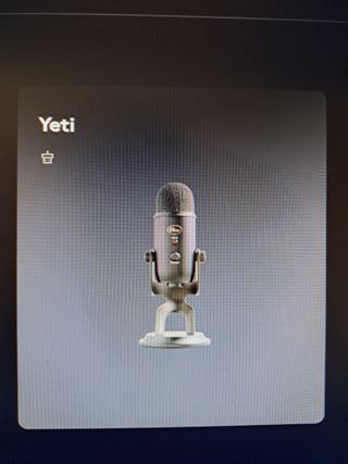 Micrófono Blue Yeti Negro