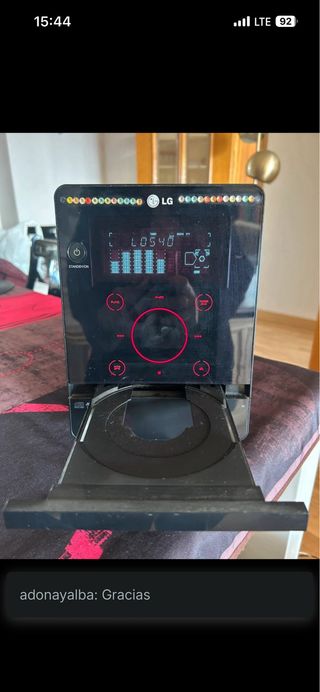 Altavoces Kenwood S-F100 +cadena Lg