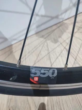 Rueda trasera bici carretera