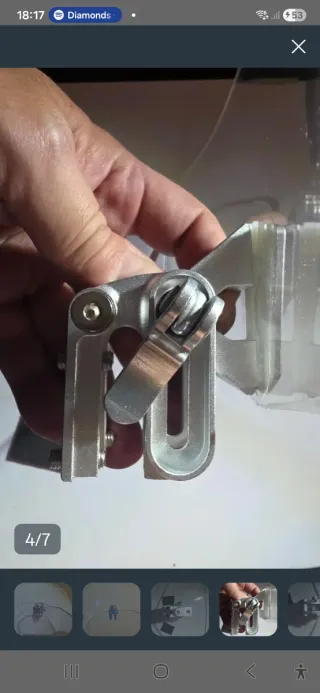 Deflector pantalla moto