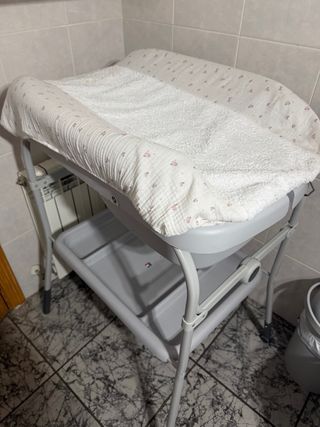 Bañera cambiador Chicco gris