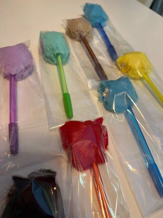 Bolígrafo Peluche Rosa Divertido