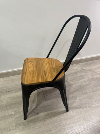 Pack 4 Sillas Estilo Industrial