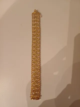 Pulsera Oro 18k 25 gramos 19cm