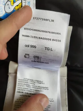 Moncler Maya 70 | Plumífero negro | Talla 1 (S)