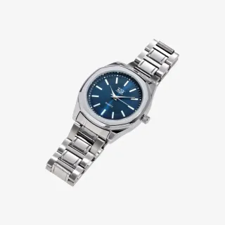 Reloj Wil Wood Azul y Plateado